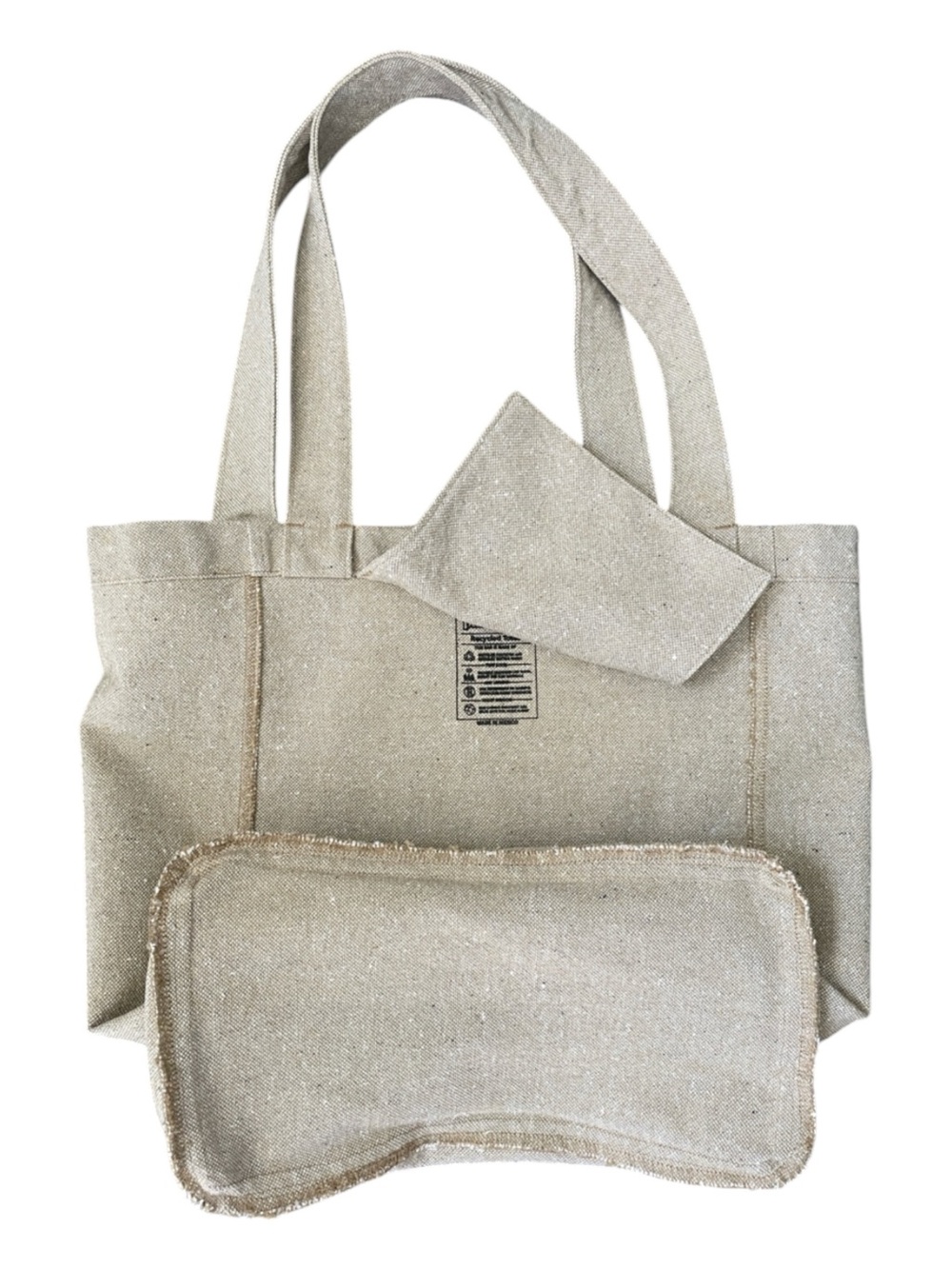Patagonia Recycled Market Tote Bag-Classic Tan With Forge Mark-Unused - Picture 9 of 12